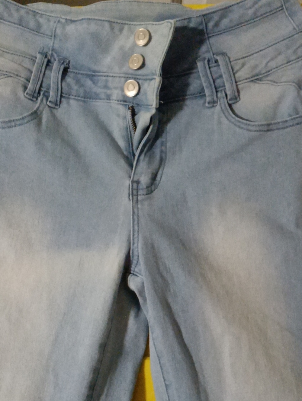 Flamingals High-Rise Light Blue Women's Jeans